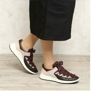 Ecco Womens Flexure Runner II Sneaker Purple Multi Size: 7/Size 38